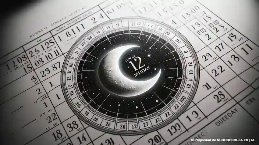 calendario para activar el tetragramaton con la luna